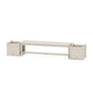 POLYWOOD 60" Vineyard Straight Planter Bench Set — Sand