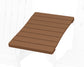 POLYWOOD 400 Series Straight Adirondack Connecting Table — Teak