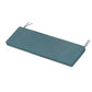 POLYWOOD Chinoiserie Bench Seat Cushion — Ocean Teal