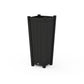 POLYWOOD Vineyard Tapered Square Tall Planter Box — Black