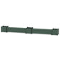 POLYWOOD 72" Nautical Straight Double Planter Storage Bench Set- Large — Green