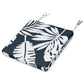 POLYWOOD Acadia Dining Side Seat Pad — Leaf Marine Indigo