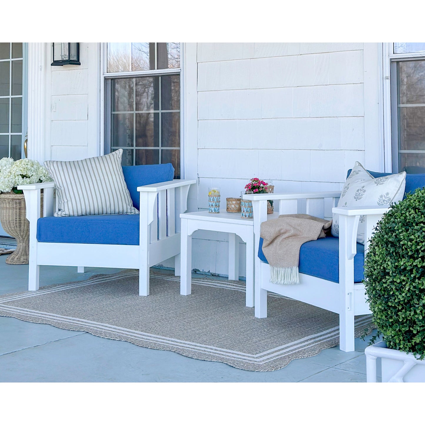 POLYWOOD Chinoiserie End Table