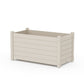 POLYWOOD Nautical Large Rectangle Double Planter Box — Sand