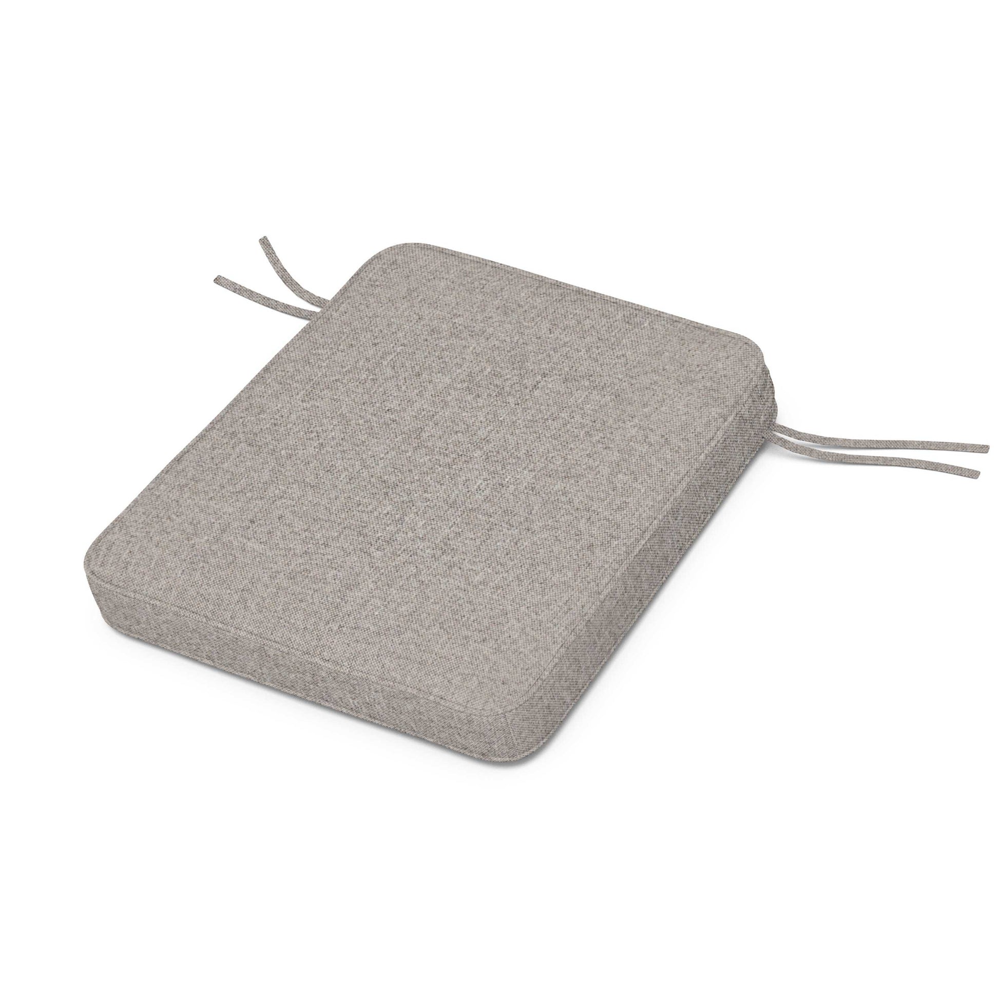 POLYWOOD Chinoiserie Rocker Seat Cushion — Weathered Tweed