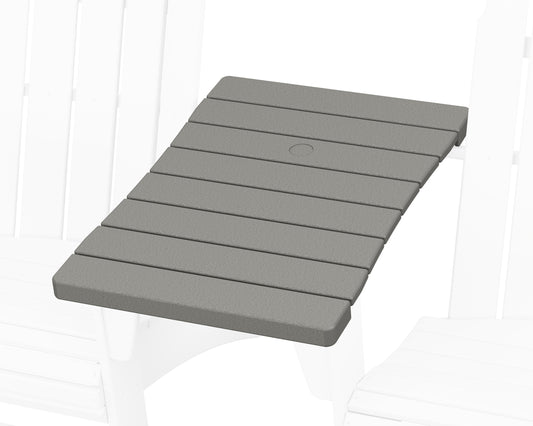 POLYWOOD 600 Series Straight Adirondack Connecting Table — Slate Grey