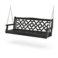 POLYWOOD Chinoiserie 60" Swing — Black