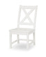 POLYWOOD Braxton Dining Side Chair — White