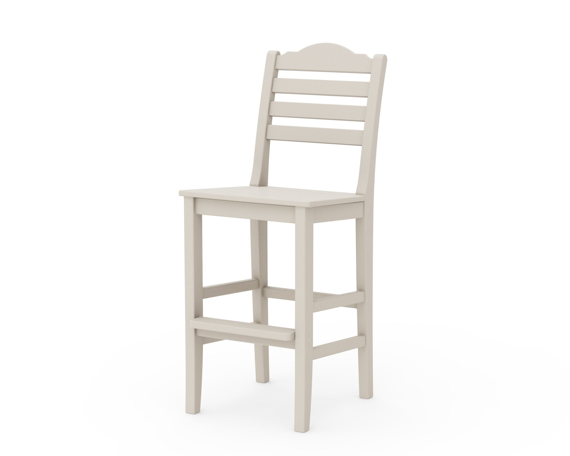 POLYWOOD Savannah Bar Side Chair — Sand