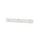 POLYWOOD 48" Country Living Straight Double Planter Storage Bench Set — White