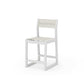 POLYWOOD EDGE Sling Counter Side Chair — Vintage White / Parchment Sling