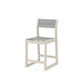 POLYWOOD EDGE Sling Counter Side Chair — Sand / Metallic Sling