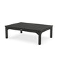 POLYWOOD Chinoiserie Coffee Table — Black