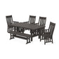 POLYWOOD Acadia 6-Piece Dining Set with Bench — Vintage Coffee