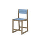 POLYWOOD EDGE Sling Counter Side Chair — Vintage Sahara / Poolside Sling