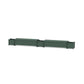 POLYWOOD 60" Nautical Straight Double Planter Storage Bench Set — Green