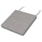 POLYWOOD Acadia Dining Side Seat Pad — Grey Mist