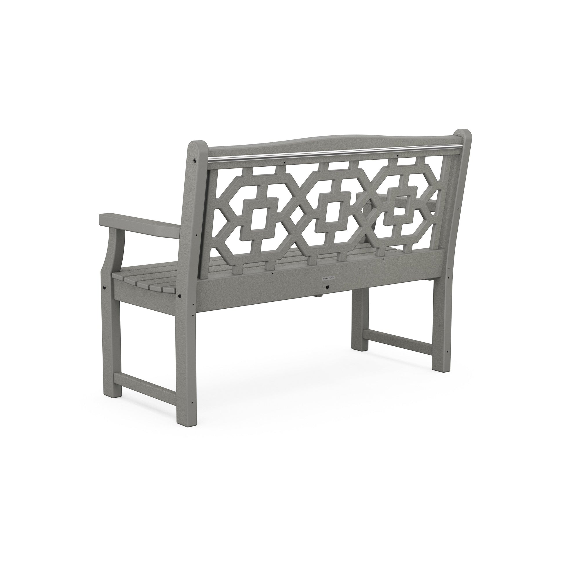 POLYWOOD Chinoiserie 48" Garden Bench