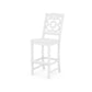 POLYWOOD Chinoiserie Bar Side Chair — White