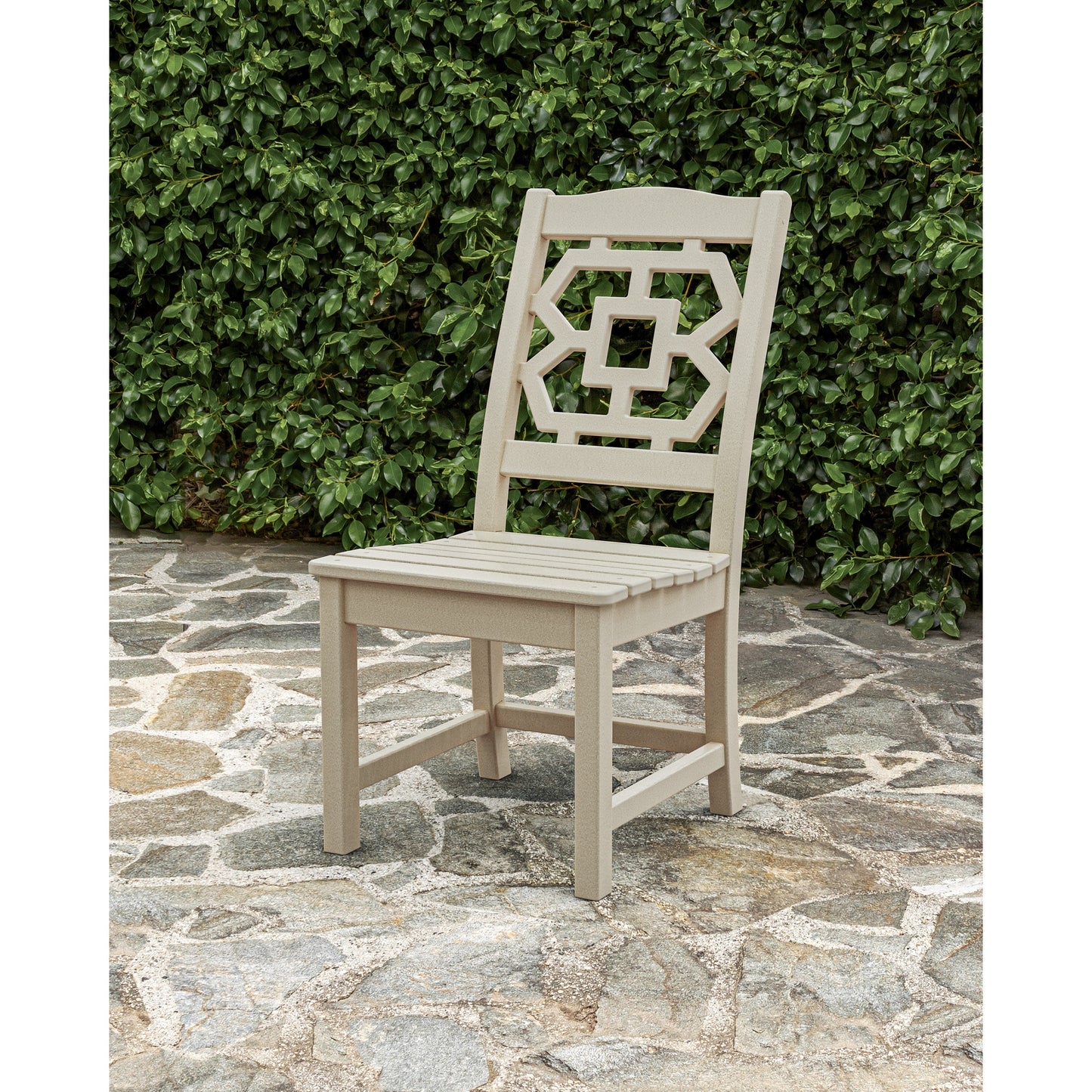 POLYWOOD Chinoiserie Dining Side Chair