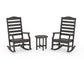 POLYWOOD Savannah 3-Piece Rocking Chair Set — Vintage Coffee