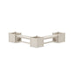 POLYWOOD 48" Country Living L- Shaped Planter Bench Corner Set - Large — Sand