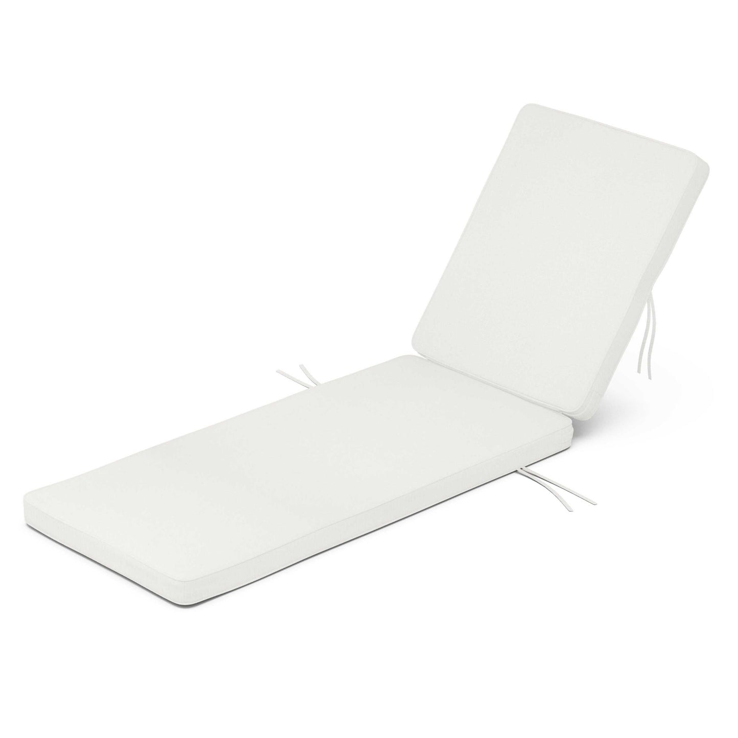 POLYWOOD Acadia Chaise Cushion — Natural Linen