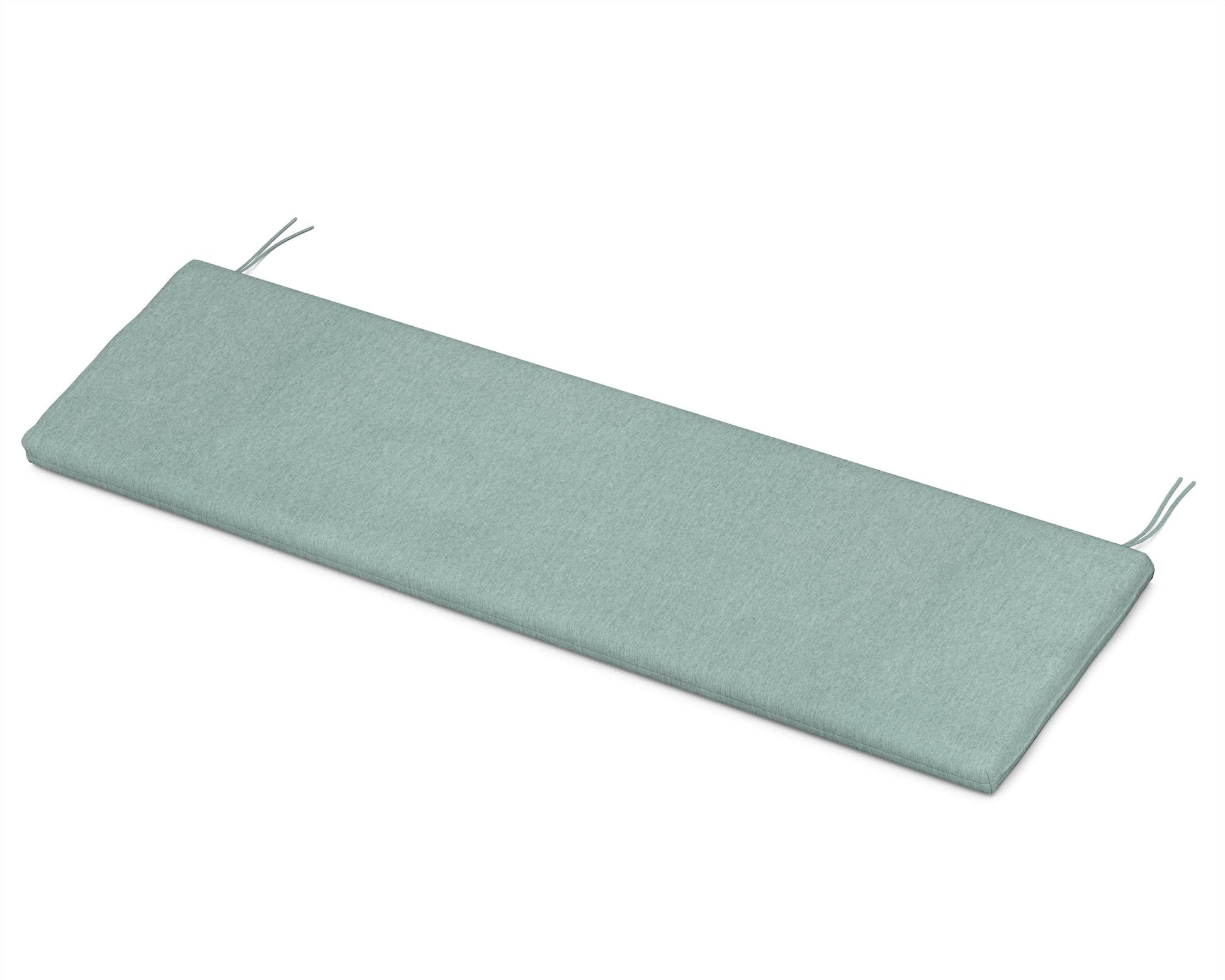 POLYWOOD Bench Seat Cushion - 17.25"D x 56.5"W x 2.5"H — Glacier Spa