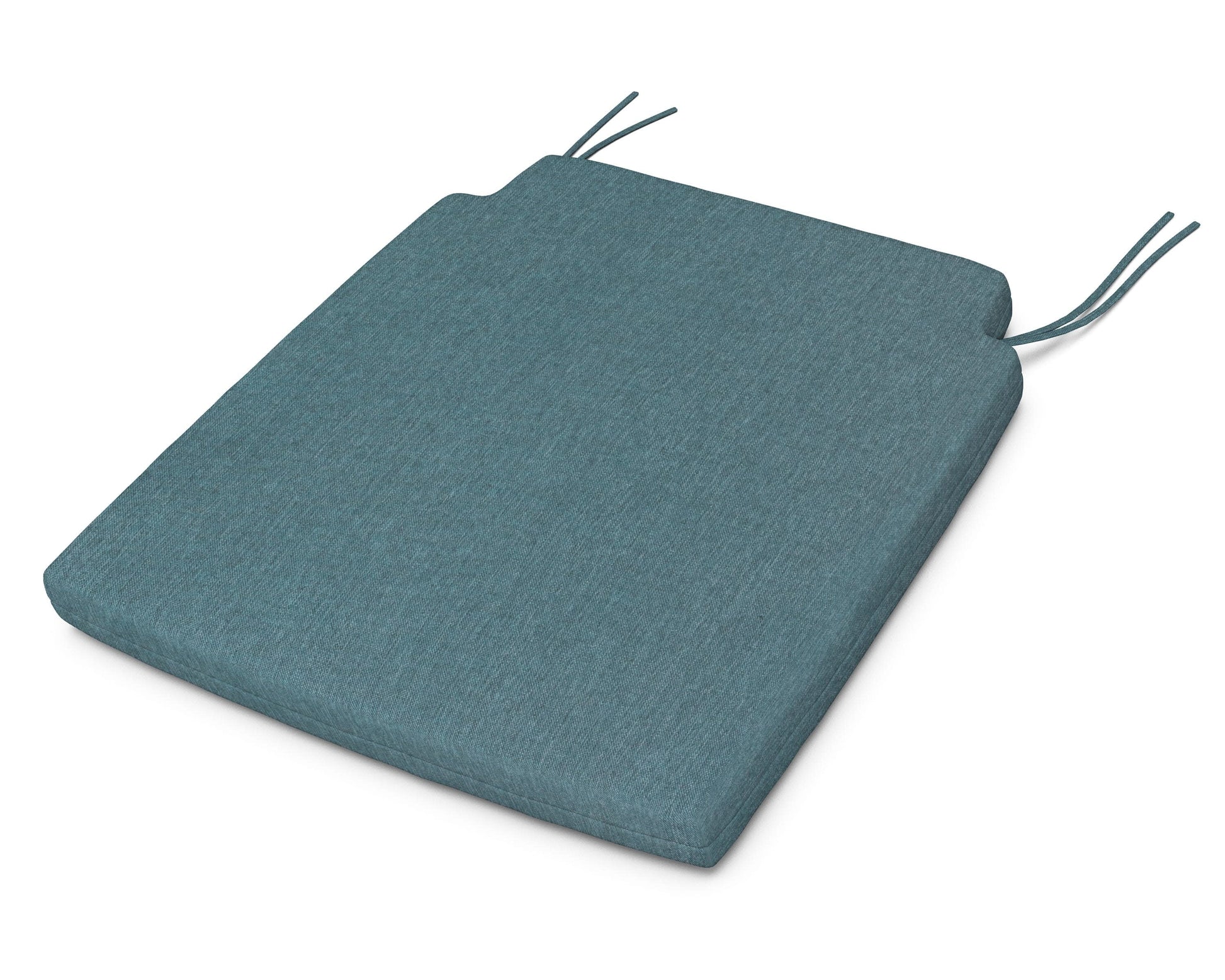 POLYWOOD Savannah Dining Seat Pad — Ocean Teal