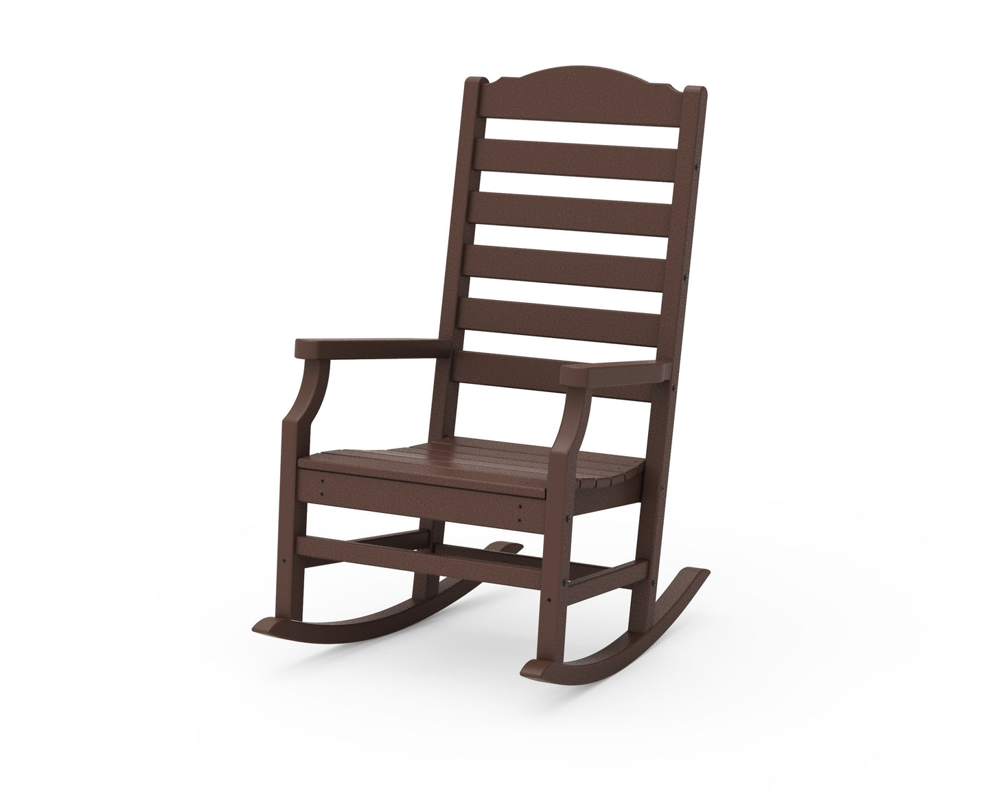POLYWOOD Savannah Rocking Chair — Mahogany