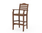 POLYWOOD Savannah Bar Arm Chair — Teak