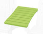 POLYWOOD 600 Series Straight Adirondack Connecting Table — Lime