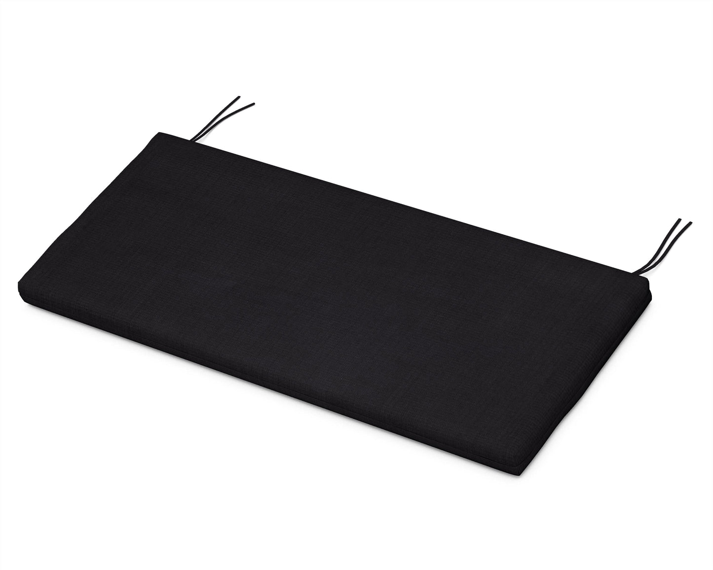 POLYWOOD Bench Seat Cushion - 17.25"D x 43.5"W x 2.5"H — Midnight Linen