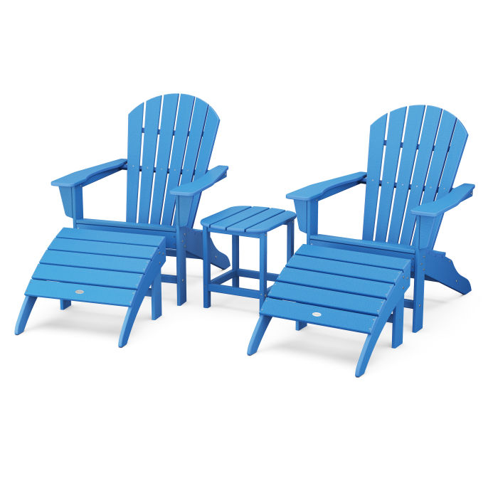 POLYWOOD South Beach Adirondack 5-Piece Set FREE SHIPPING