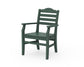 POLYWOOD Savannah Dining Arm Chair — Green