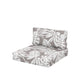 POLYWOOD Acadia Back/Seat Cushion Set — Leaf Grey Mist