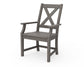 POLYWOOD Braxton Dining Arm Chair — Driftwood