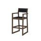 POLYWOOD EDGE Sling Bar Arm Chair — Kona / Black Sling