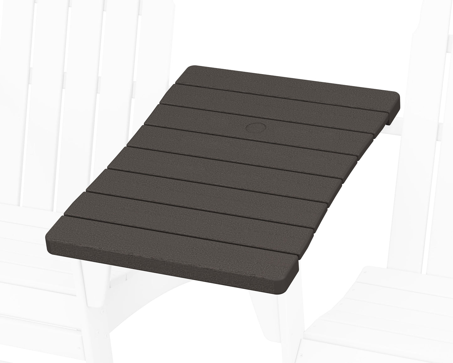 POLYWOOD 400 Series Straight Adirondack Connecting Table — Vintage Coffee
