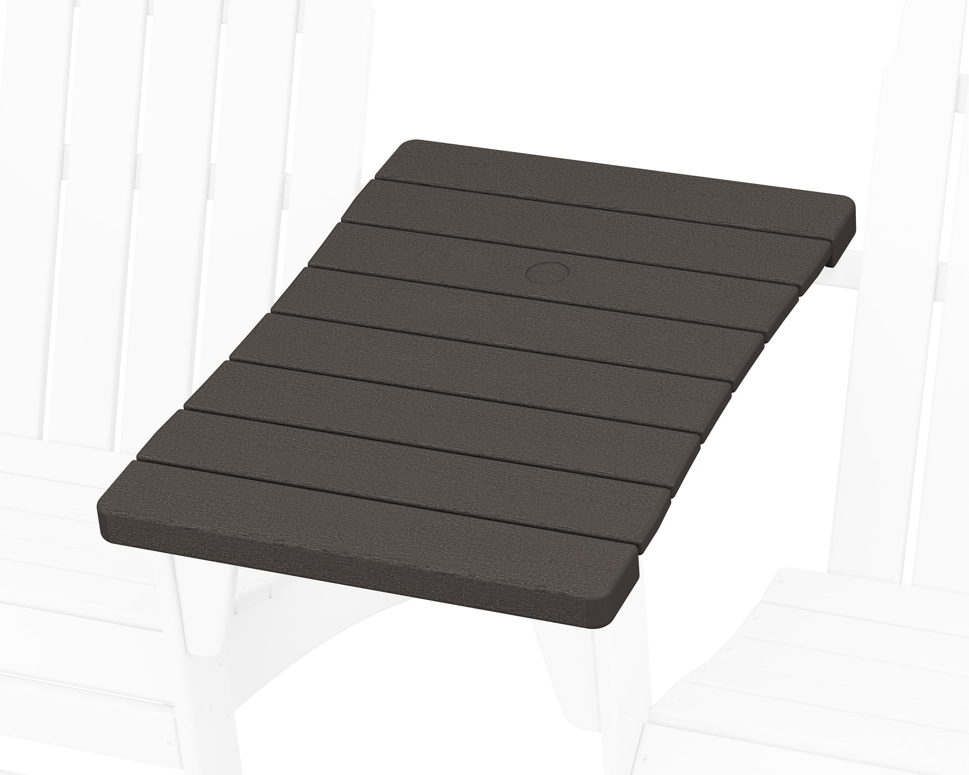 POLYWOOD 400 Series Straight Adirondack Connecting Table — Vintage Coffee
