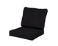 POLYWOOD Baffle Seat/Back Cushion — Midnight Linen