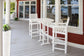 POLYWOOD Captain Bar Chair