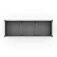 POLYWOOD Country Living Large Rectangle Triple Planter Box