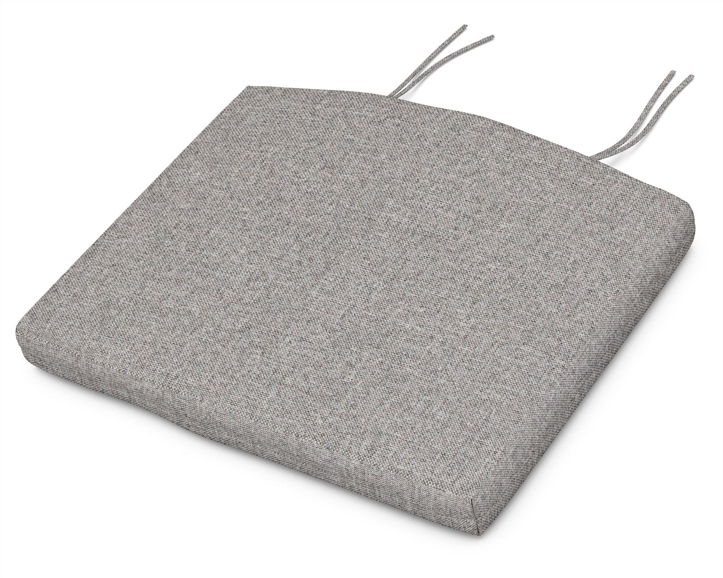 POLYWOOD Adirondack Seat Cushion - 20"W x 18.5"D x 2.5"H — Grey Mist