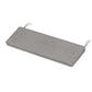 POLYWOOD Chinoiserie Bench Seat Cushion — Grey Mist
