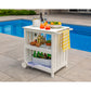 POLYWOOD Vineyard Bar Cart