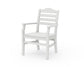 POLYWOOD Savannah Dining Arm Chair — Vintage White