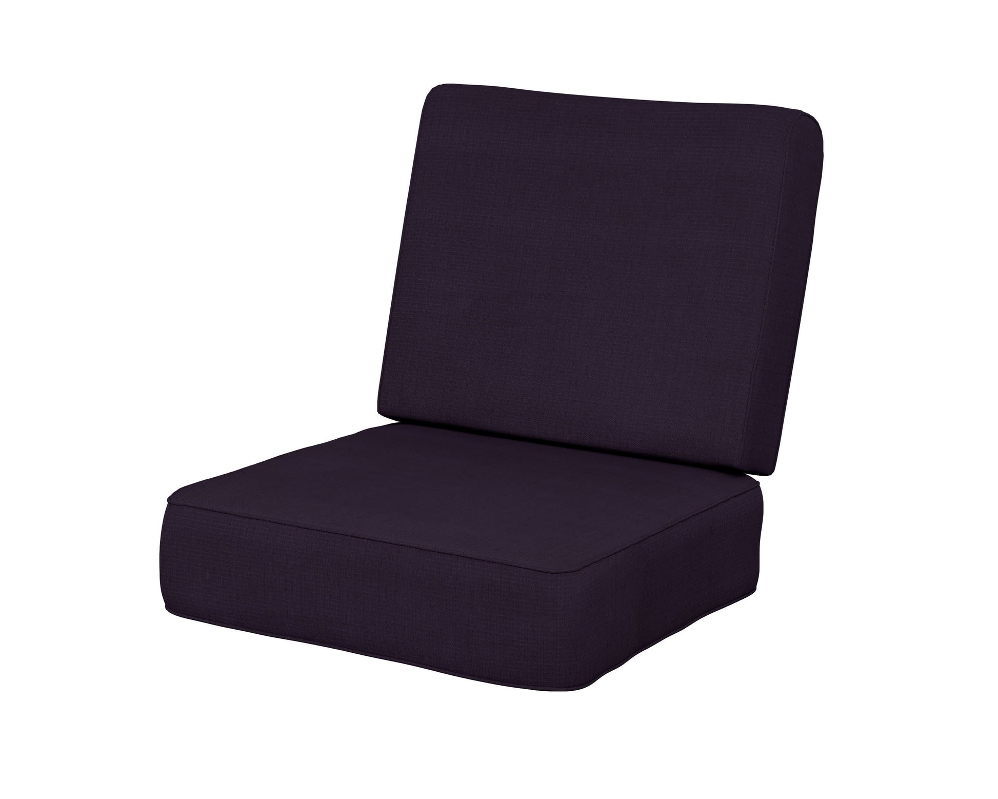 POLYWOOD Ateeva Harbour Seat and Back Cushion — Navy Linen