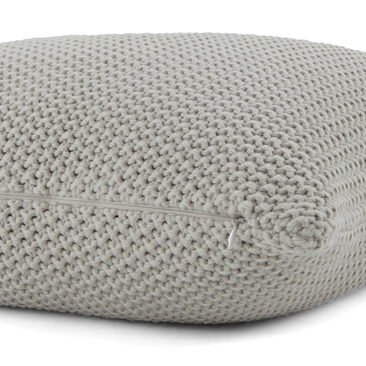 Seed Stitch Knit Acrylic Decor Throw Pillow Cover