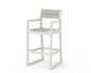 POLYWOOD EDGE Sling Bar Arm Chair — Vintage White / Birch Sling